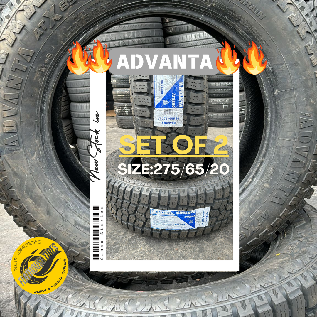 Advanta ATX-850 Pre-Owned Tires
