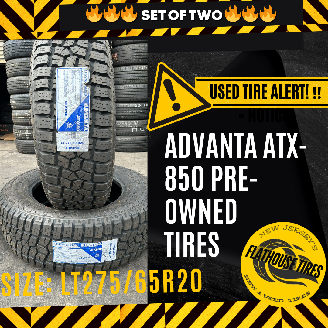 Advanta ATX-850 Pre-Owned Tires