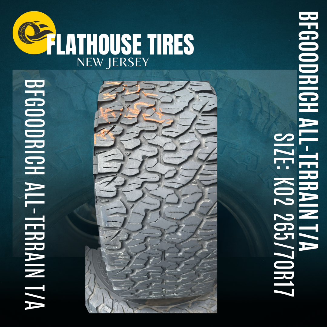 Set of 2 Used BFGoodrich All-Terrain T/A KO2 Tires - 265/70R17