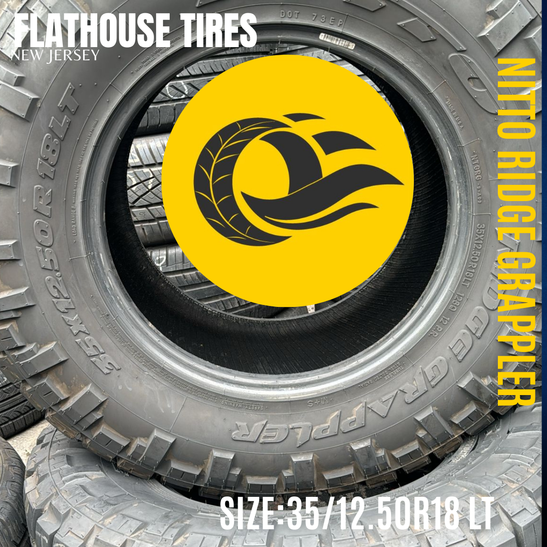 Nitto Ridge Grappler 35/12.50R18 LT - Set of 2 Pre-Owned Tires