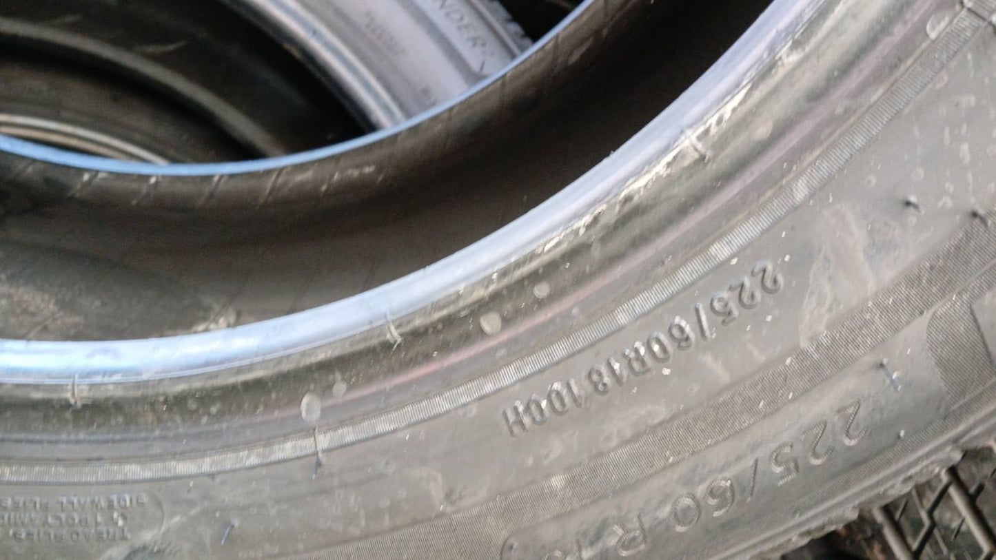 🛞 Michelin Premier LTX – 225/60R18 All-Season Tires (Set of 4, Used – Excellent Condition)