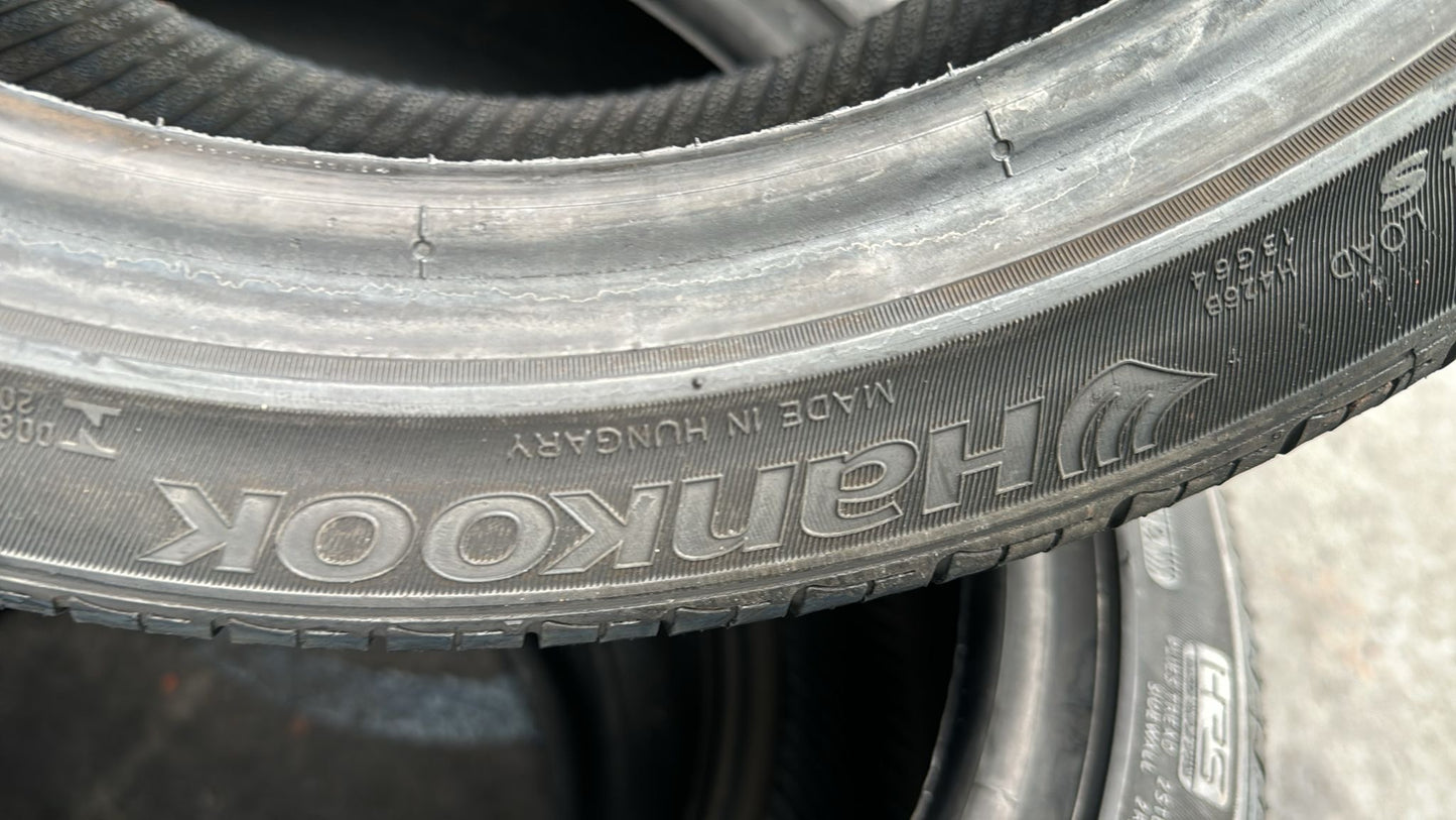 Set of 4 Used Hankook Tires - 205/45/17