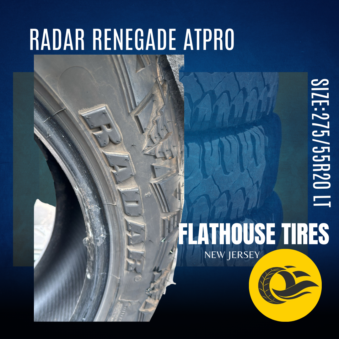 Radar Renegade ATPro 275/55R20 LT SET OF TWO PRE-OWNED