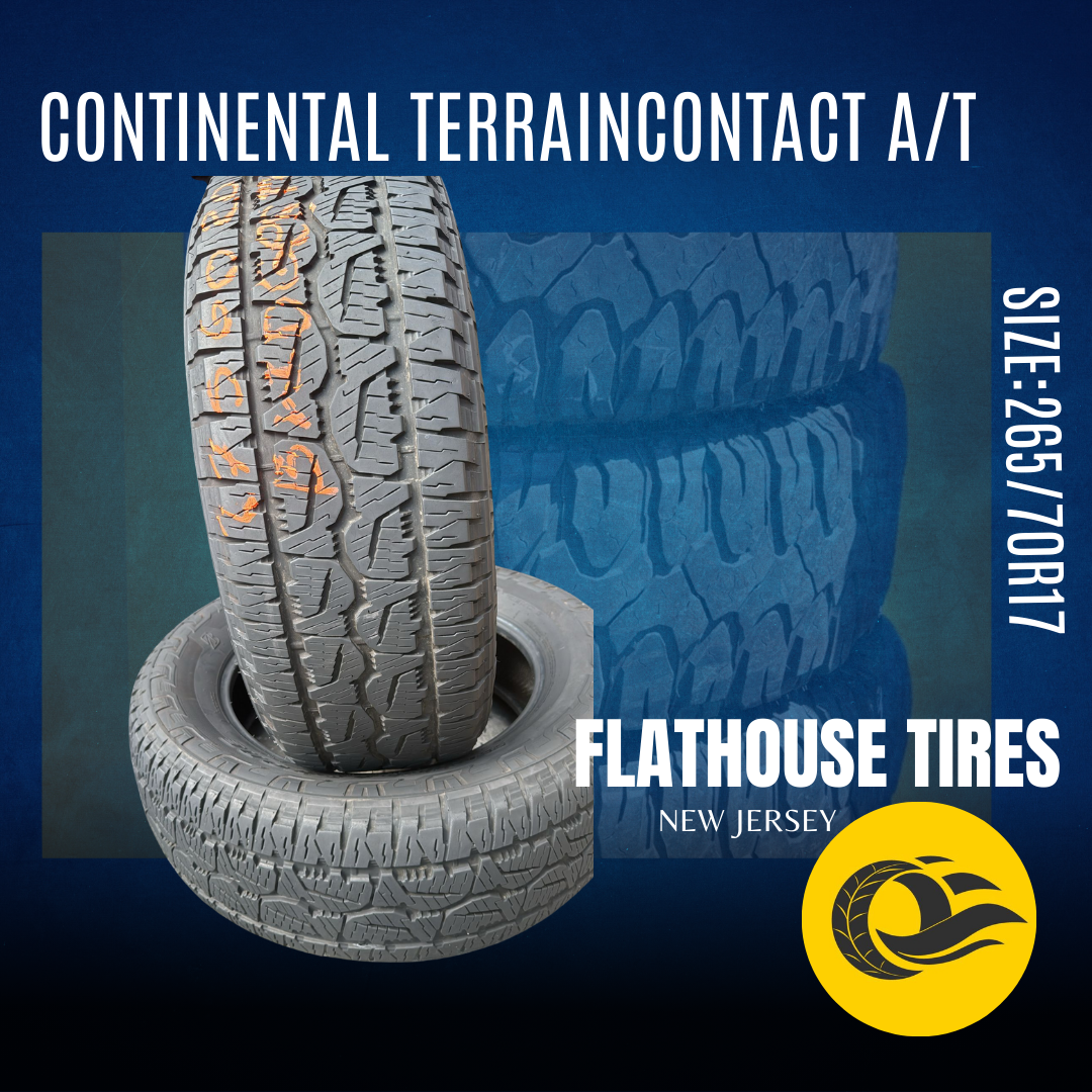 Continental TerrainContact A/T 265/70R17 - Set of 2 (Pre-Owned)