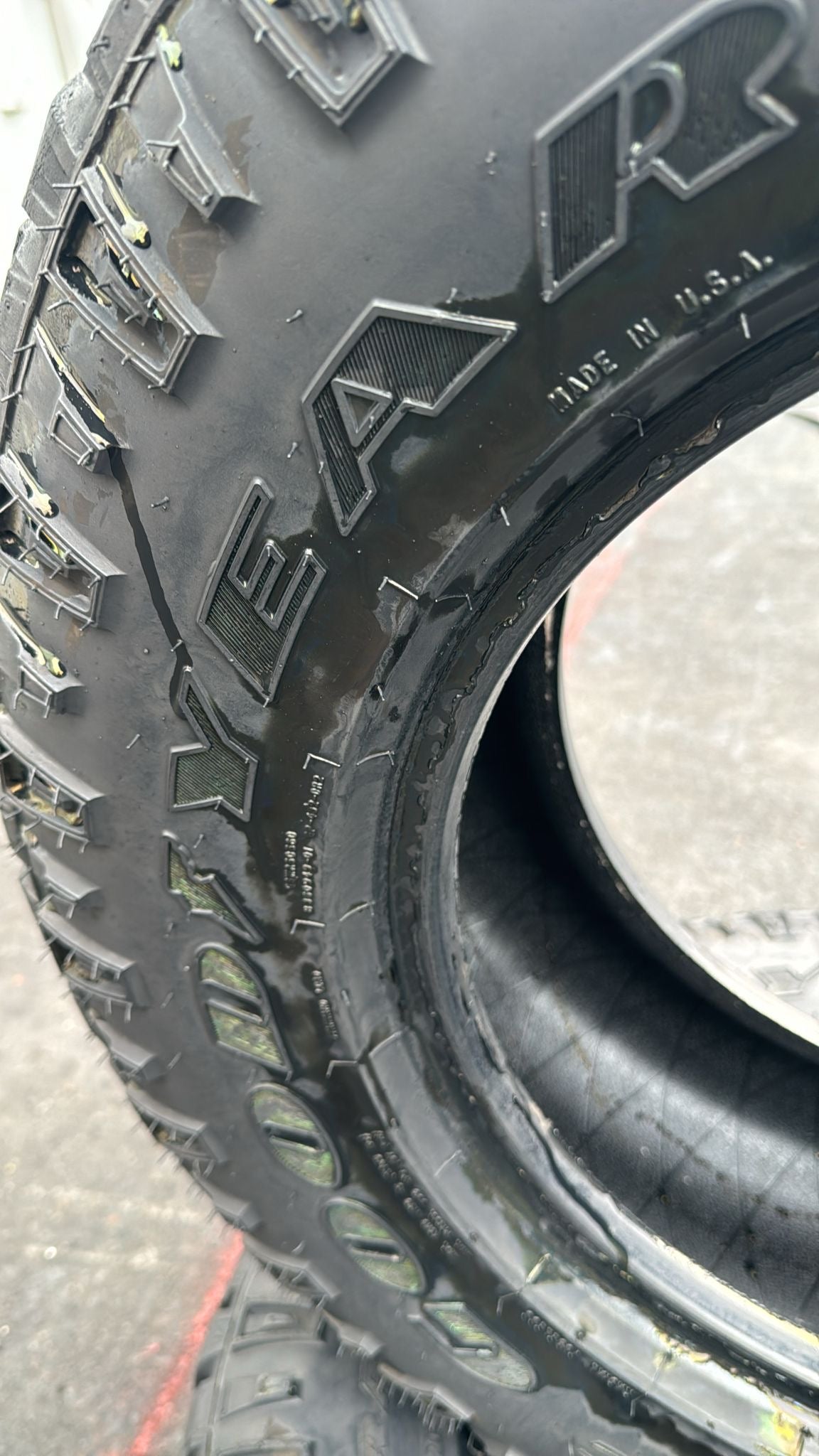 Set of 4x Used Goodyear Tires - 265/65/17