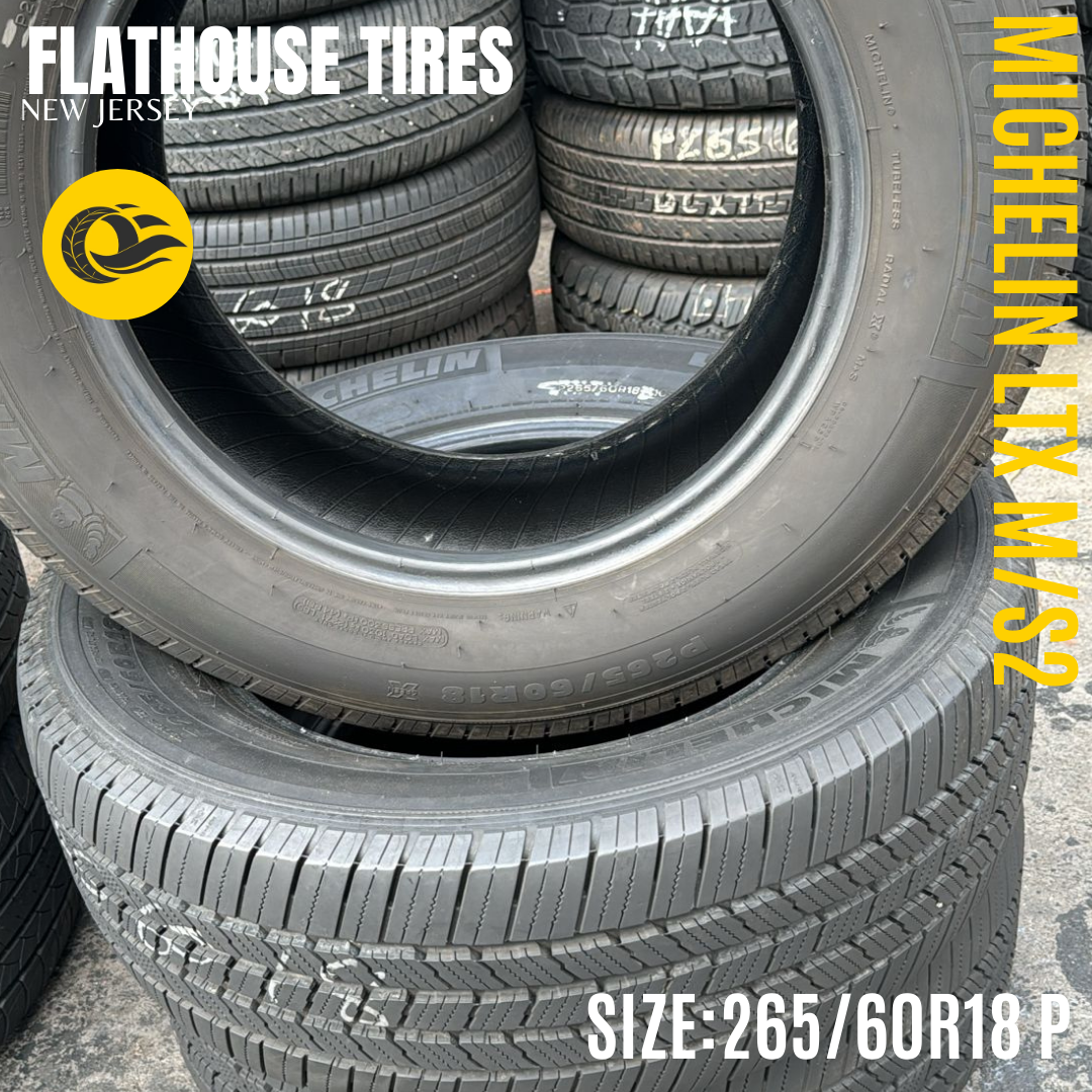 Michelin LTX M/S2 265/60R18 P - Set of 2 Tires (Pre-Owned)