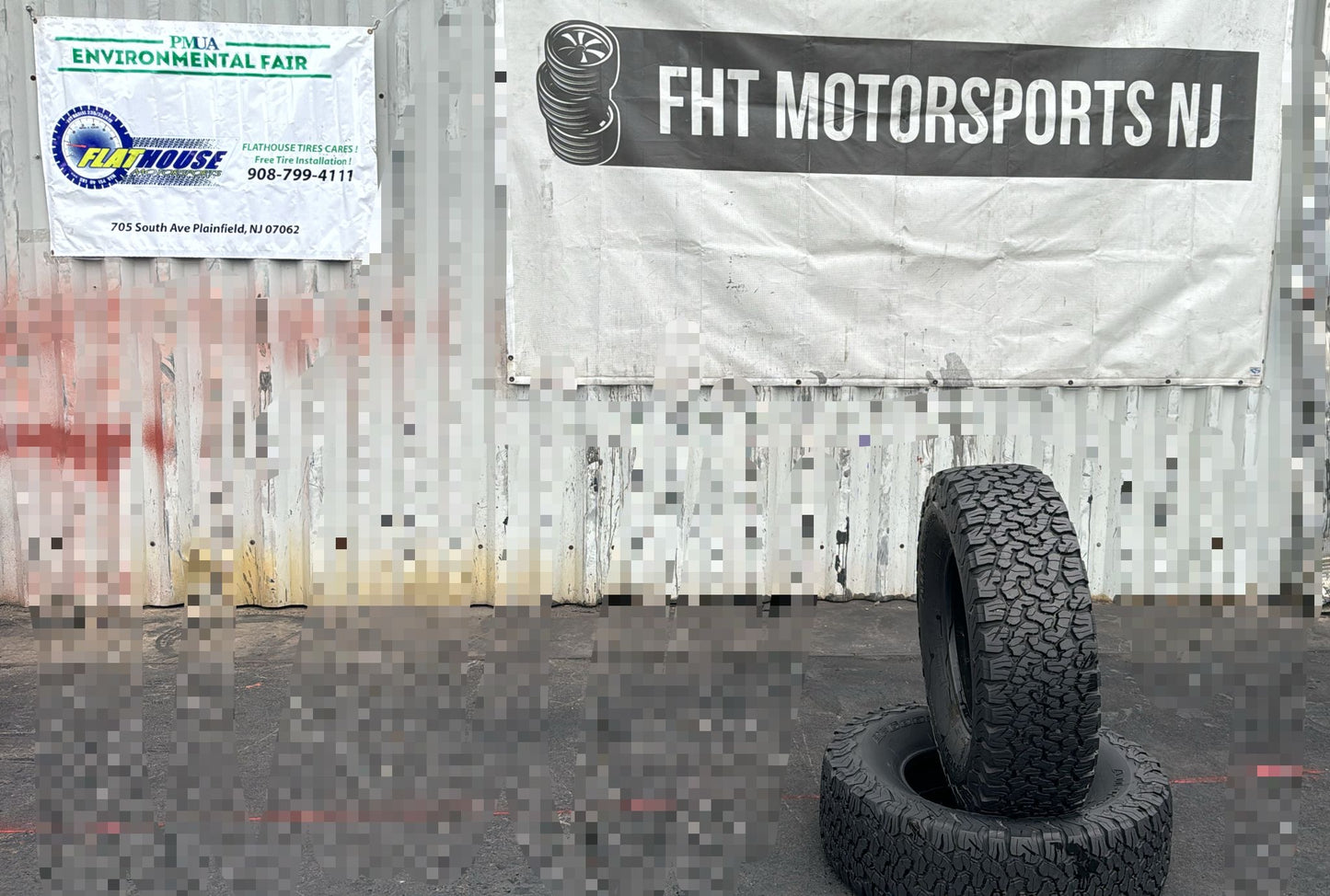 Set of 2 Used BFGoodrich Tires - 285/75/17 LT: Tough Performance for Any Terrain