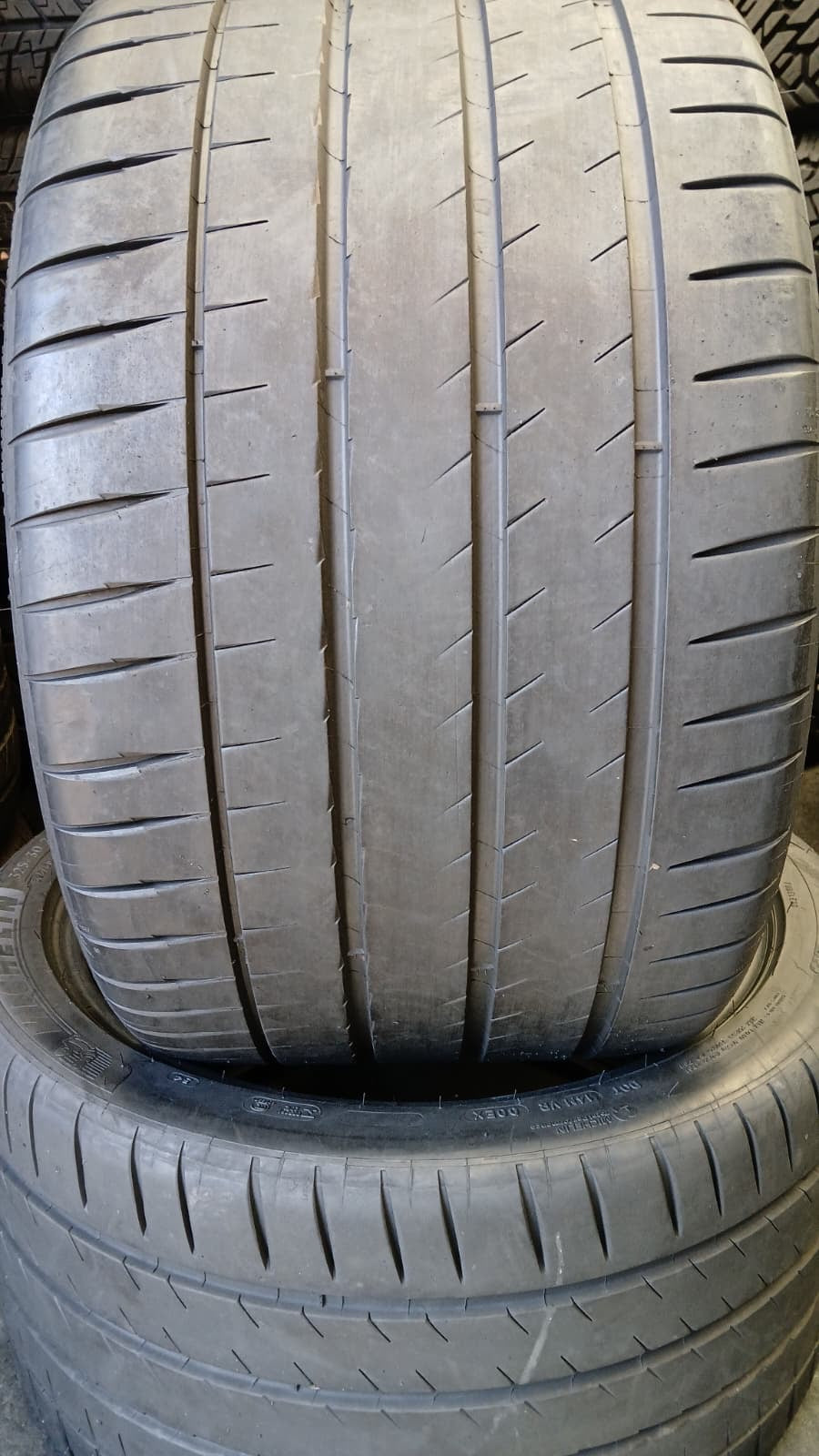SET OF 2 Michelin Pilot Sport tires, size 325/30ZR19 (used, good as new)