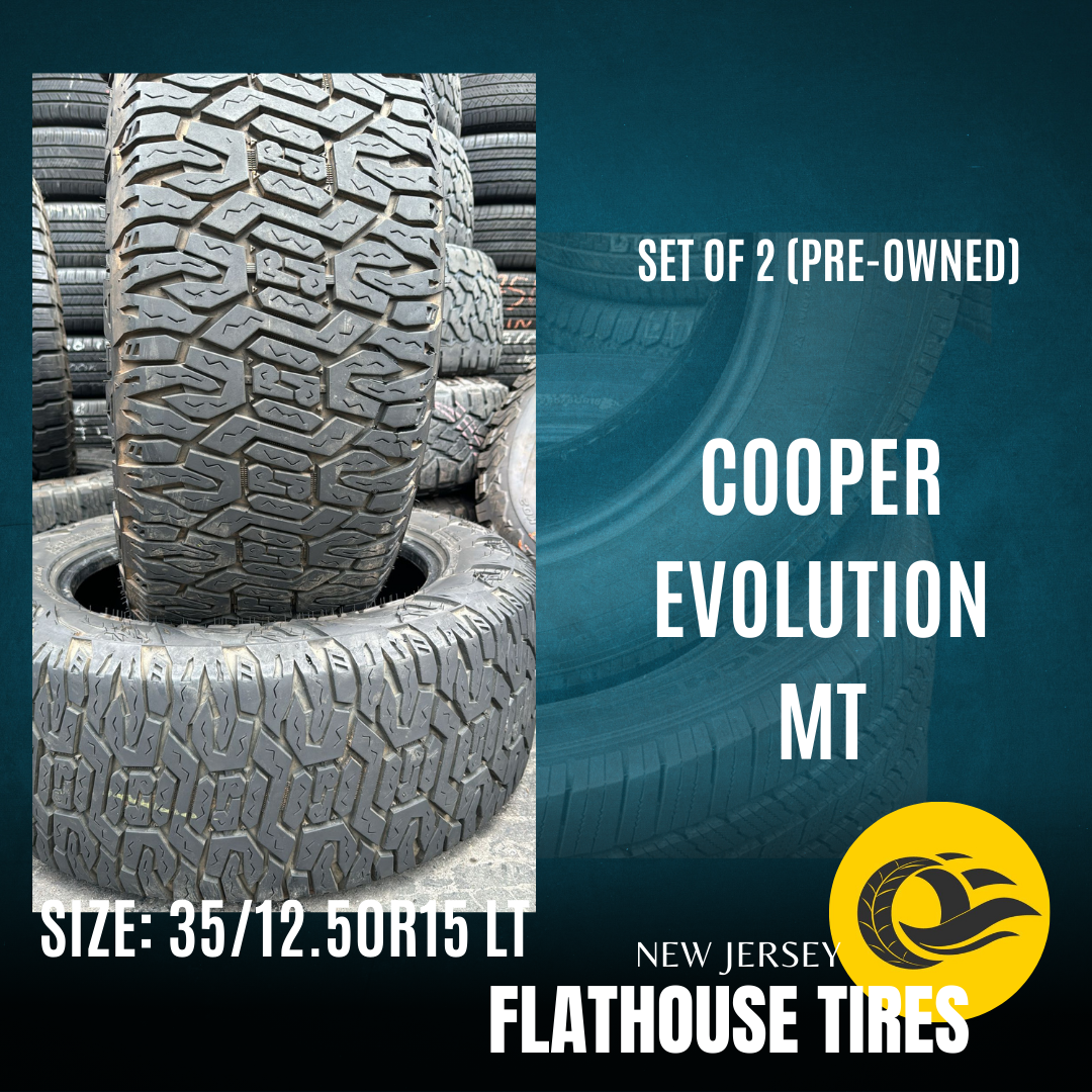 Cooper Evolution M/T 35/12.50R15 LT - Set of 2 Pre-Owned Tires
