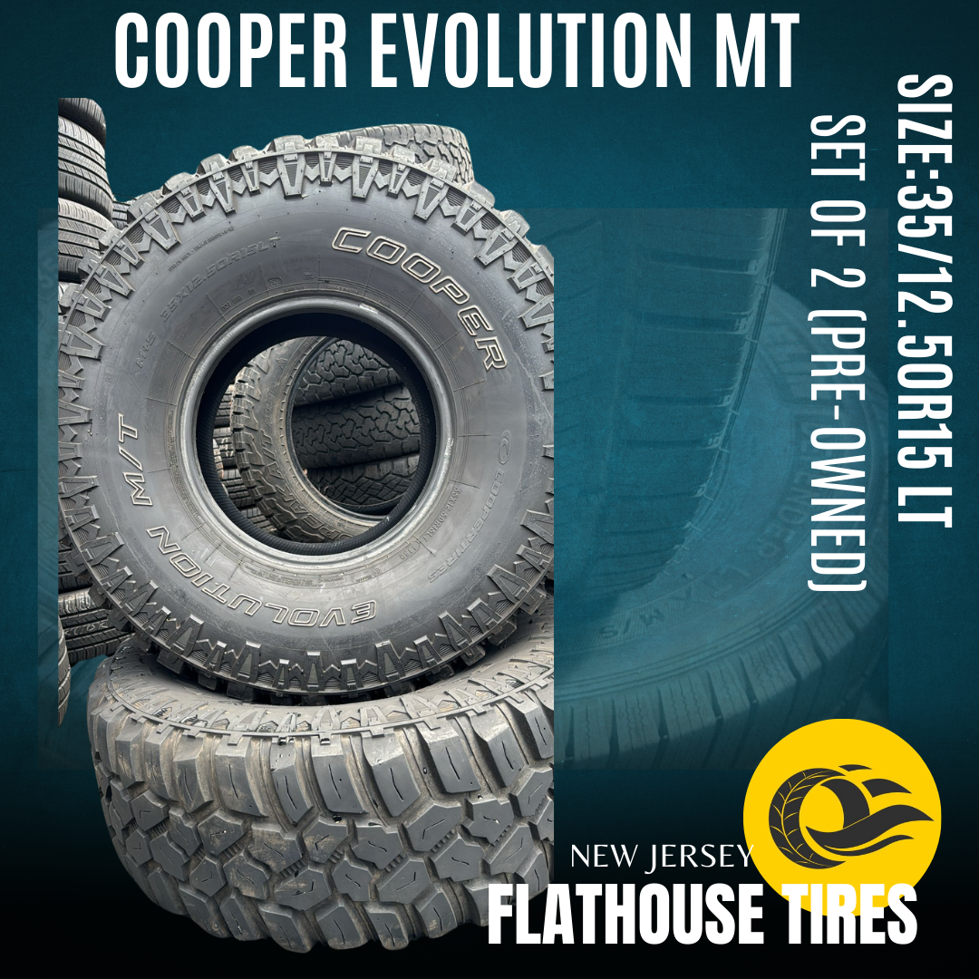 Cooper Evolution M/T 35/12.50R15 LT - Set of 2 Pre-Owned Tires