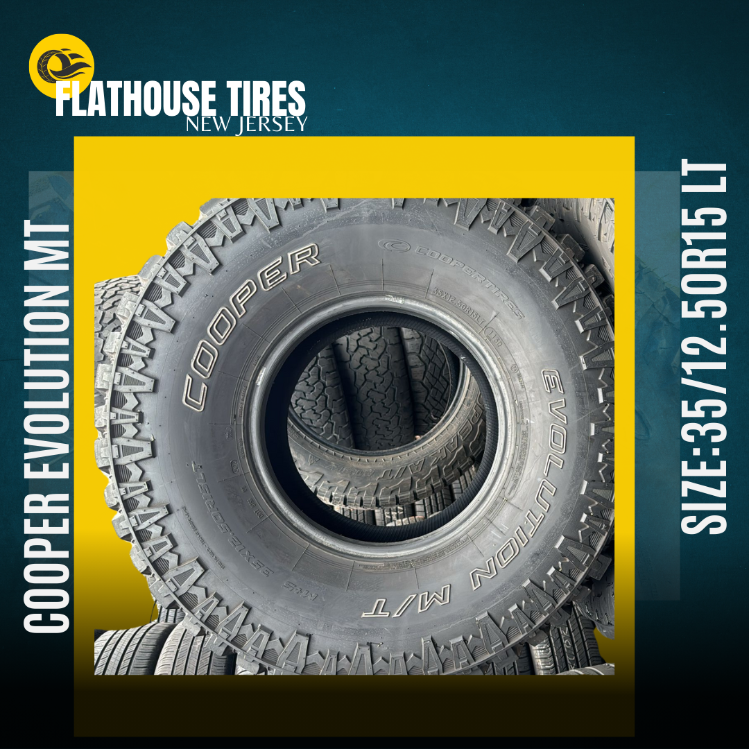 Cooper Evolution M/T 35/12.50R15 LT - Set of 2 Pre-Owned Tires