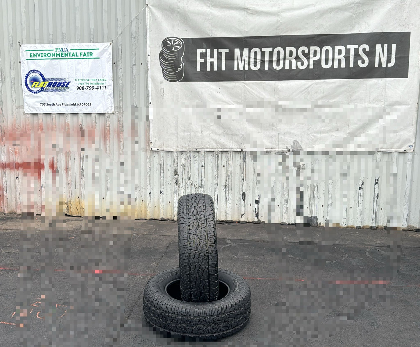 Set of 2 Used Bridgestone Tires - 265/65/18