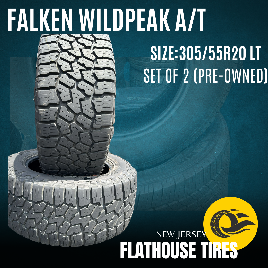 Falken Wildpeak A/T 305/55R20 LT - Set of 2 Pre-Owned Tires