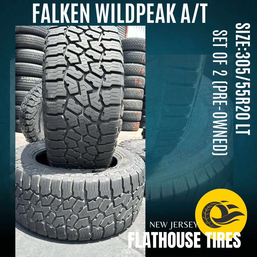 Falken Wildpeak A/T 305/55R20 LT - Set of 2 Pre-Owned Tires