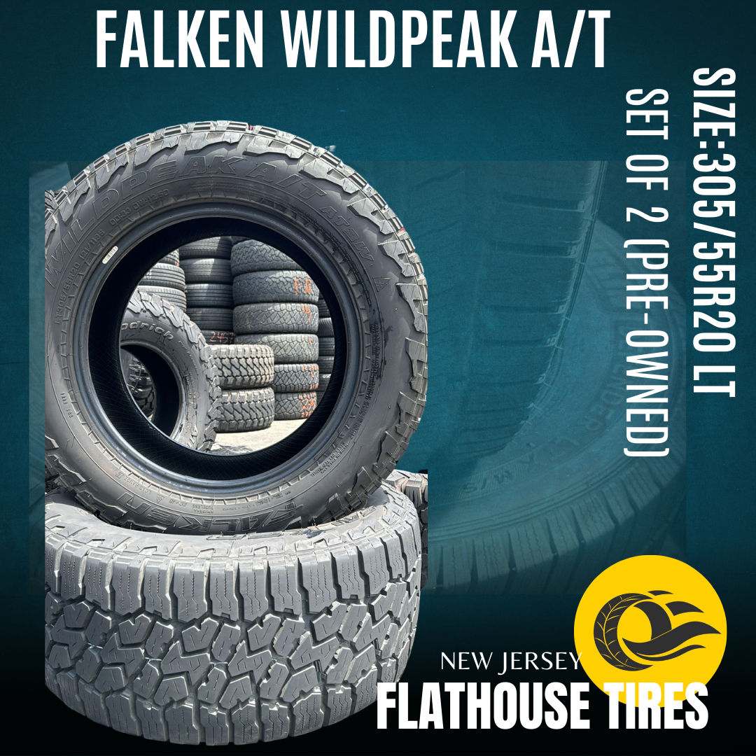 Falken Wildpeak A/T 305/55R20 LT - Set of 2 Pre-Owned Tires