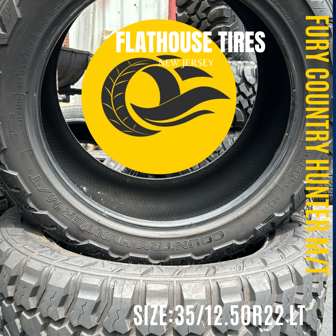Fury Country Hunter M/T 35/12.50R22 LT - Set of 2 Pre-Owned Tires