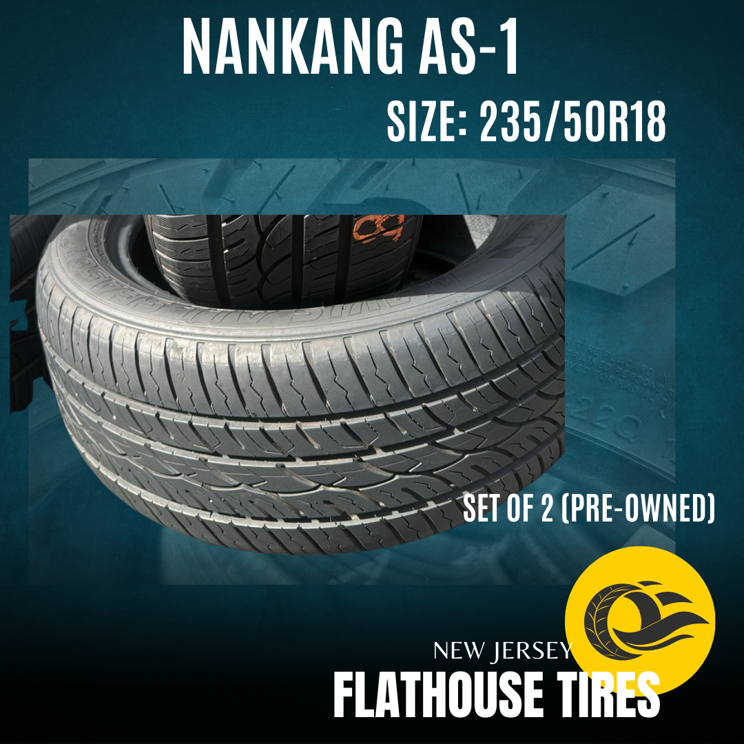 Nankang AS-1 235/50R18 - Set of 2 Pre-Owned Tires