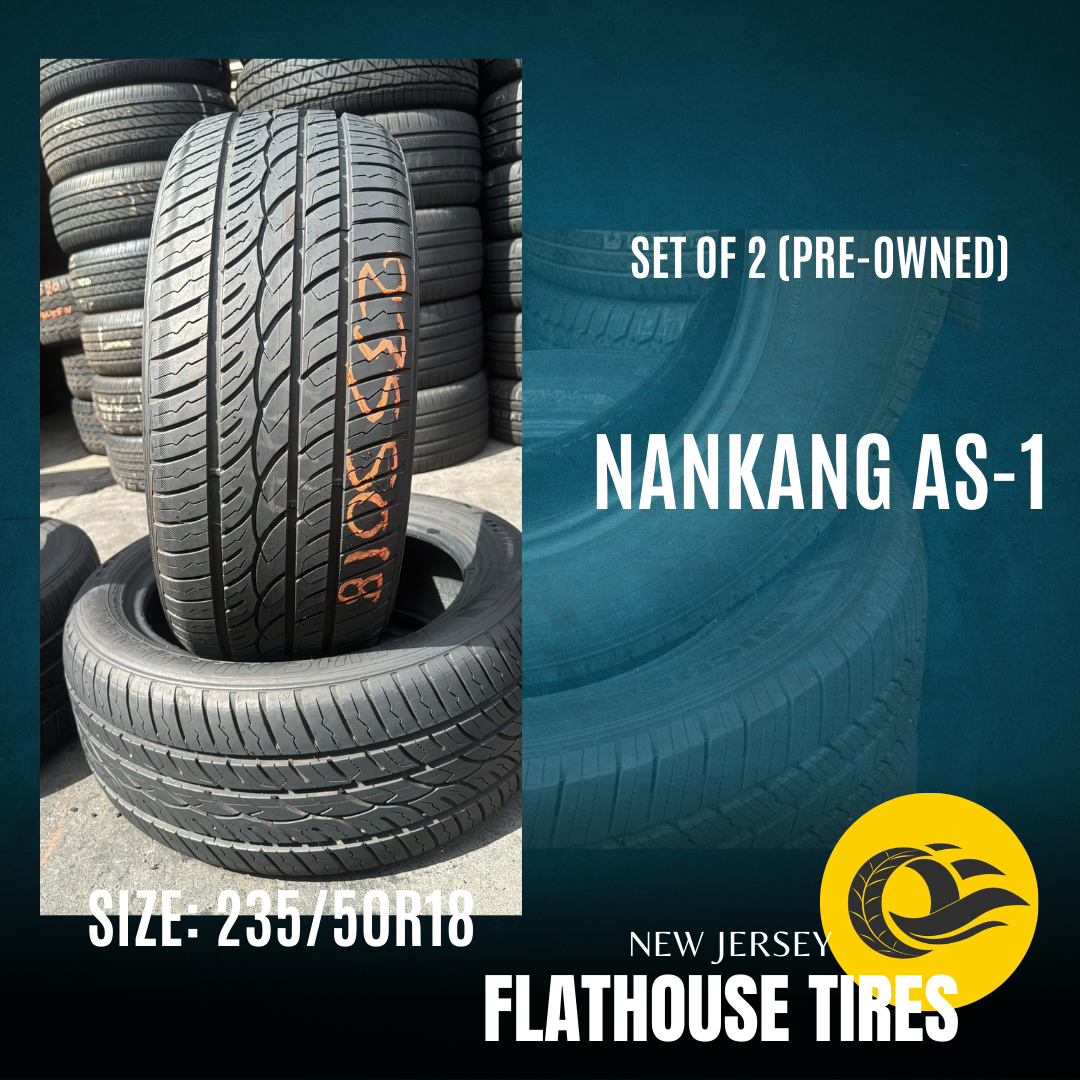 Nankang AS-1 235/50R18 - Set of 2 Pre-Owned Tires