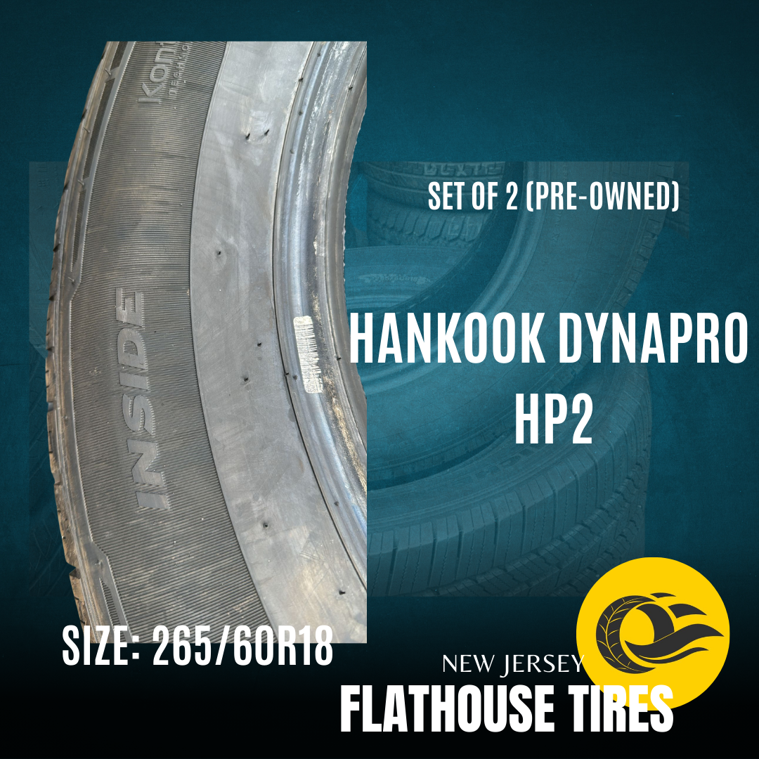 Hankook Dynapro HP2 265/60R18 - Set of 2 Pre-Owned Tires
