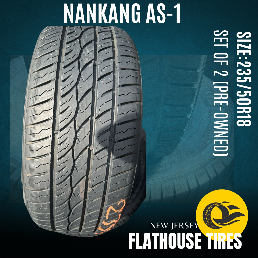 Nankang AS-1 235/50R18 - Set of 2 Pre-Owned Tires