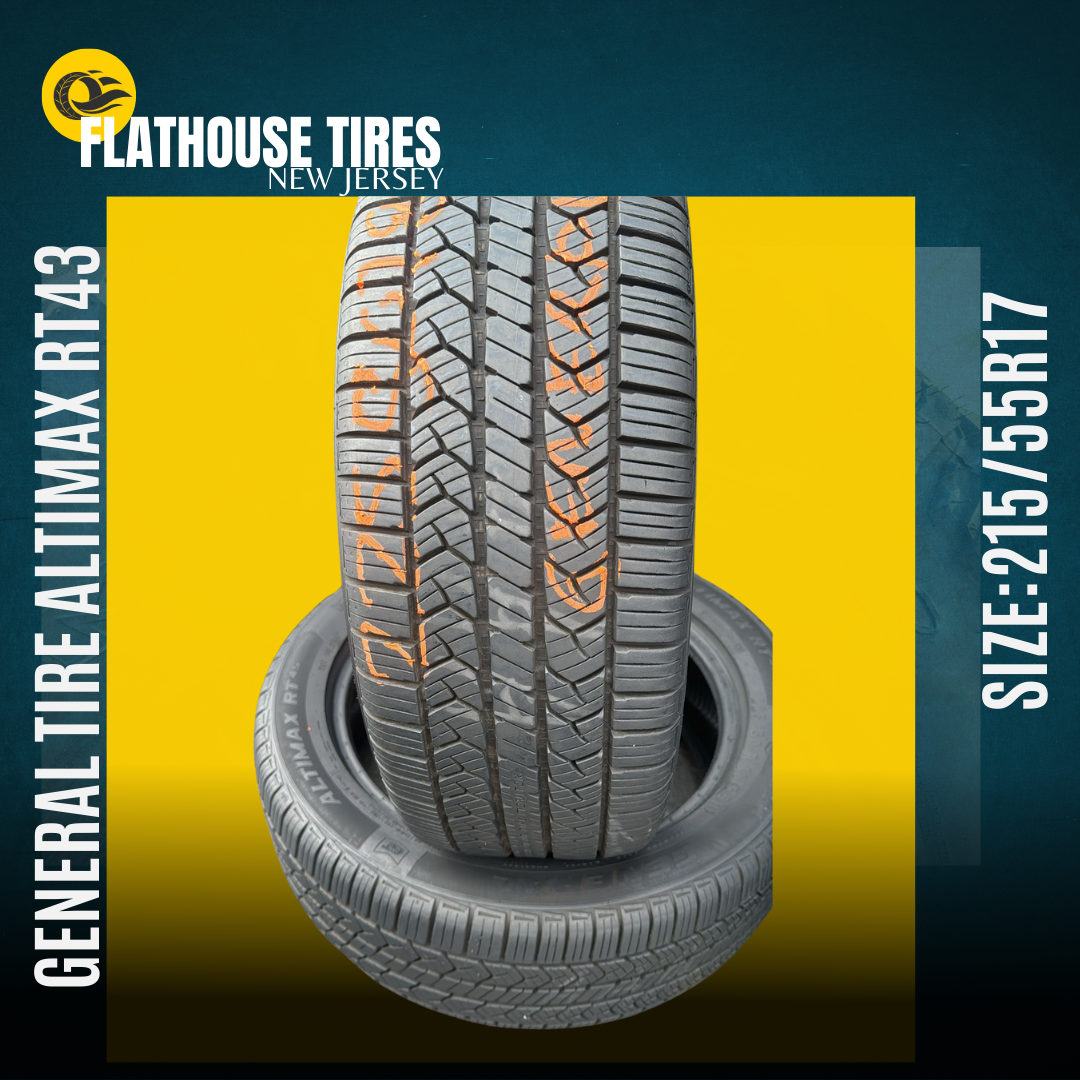 General Tire Altimax RT43 215/55R17 - Set of 2 Pre-Owned Tires