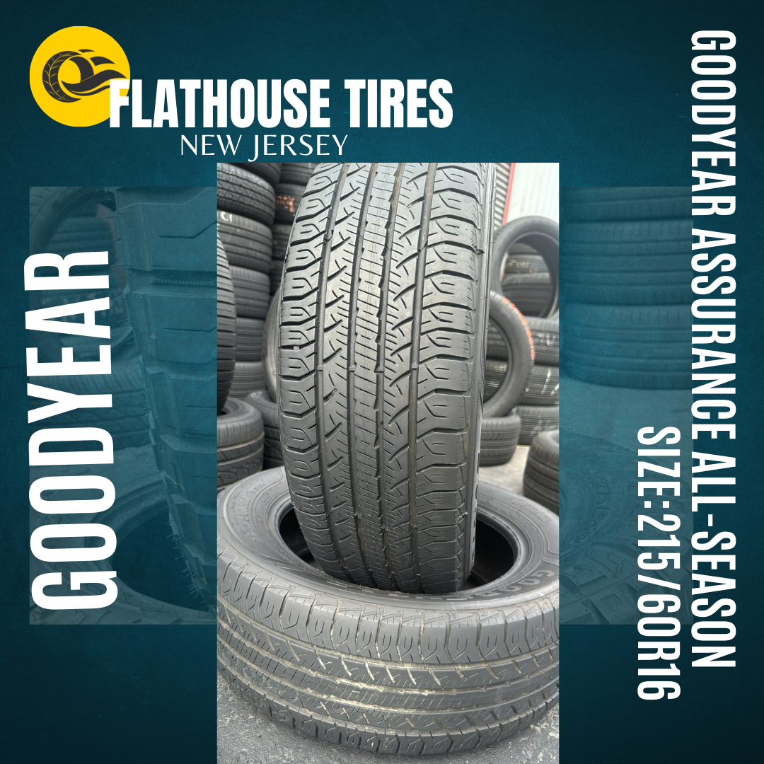Goodyear Assurance All-Season 215/60R16 - Set of 2 Pre-Owned Tires