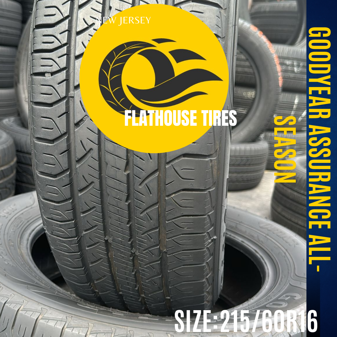 Goodyear Assurance All-Season 215/60R16 - Set of 2 Pre-Owned Tires