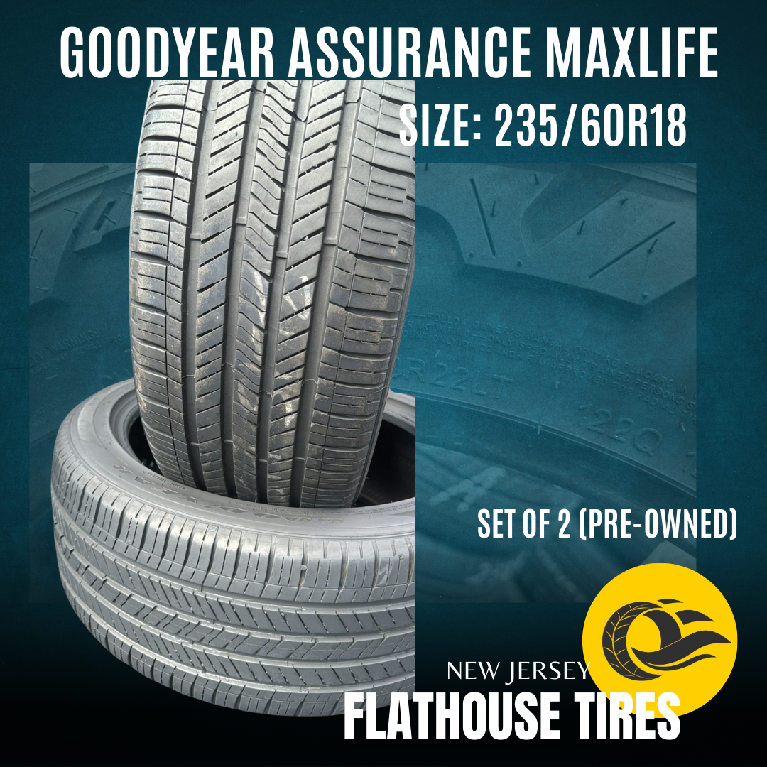 Goodyear Assurance MaxLife 235/60R18 - Set of 2 Pre-Owned Tires