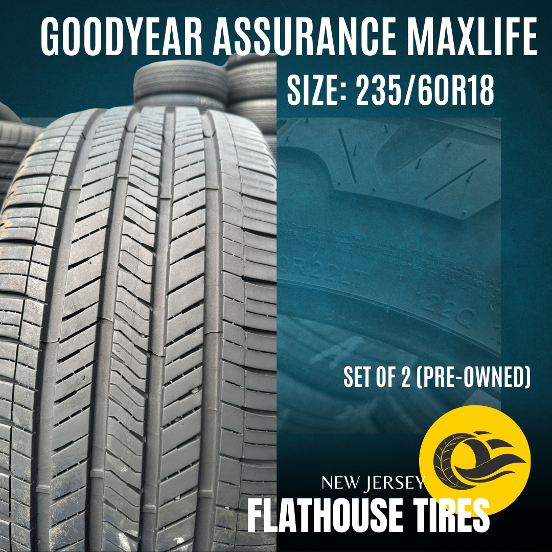Goodyear Assurance MaxLife 235/60R18 - Set of 2 Pre-Owned Tires