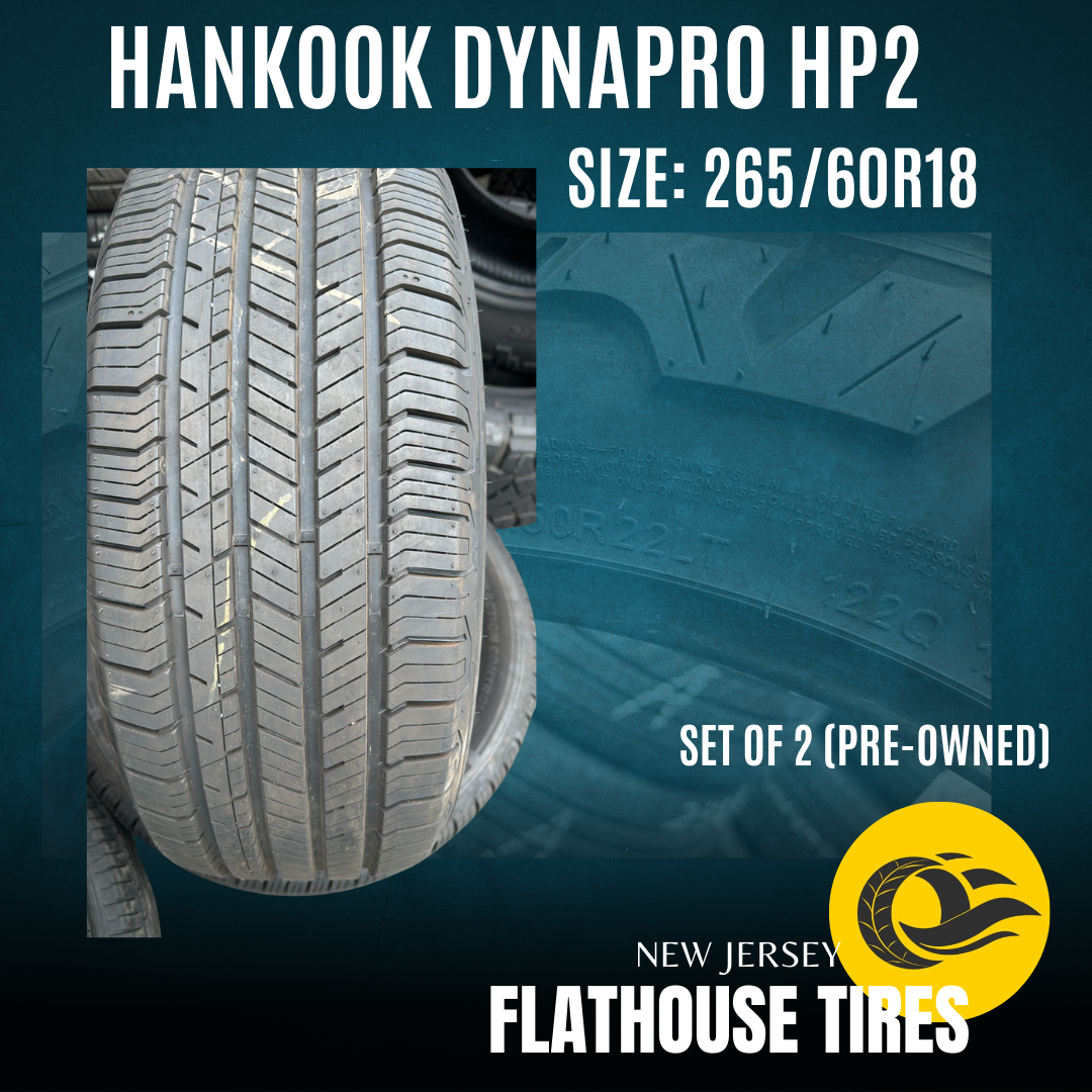Hankook Dynapro HP2 265/60R18 - Set of 2 Pre-Owned Tires