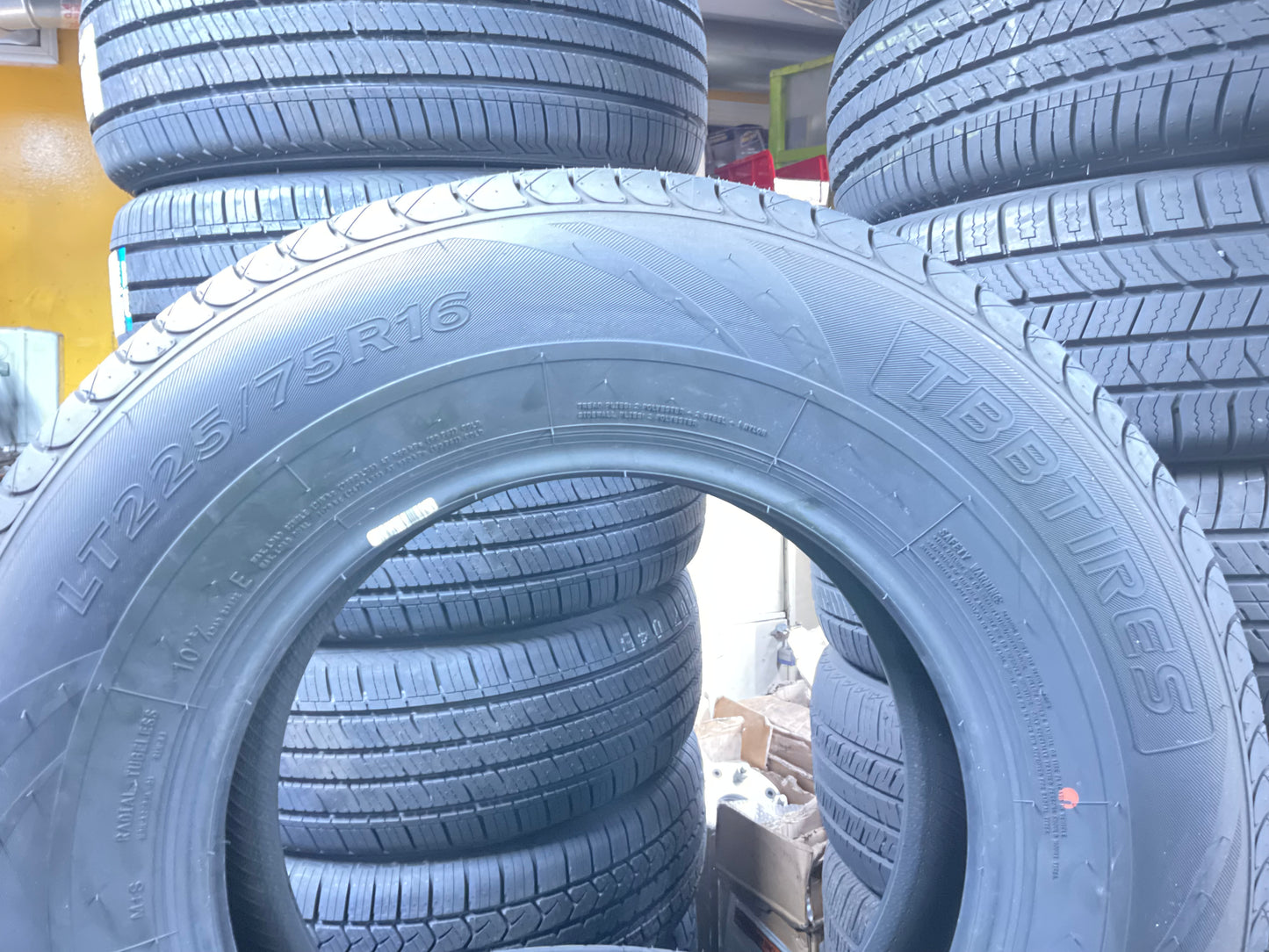 225/75/16 LT TBB TIRES TS-07 H/T 115/112 S M+S LOAD RANGE “E”