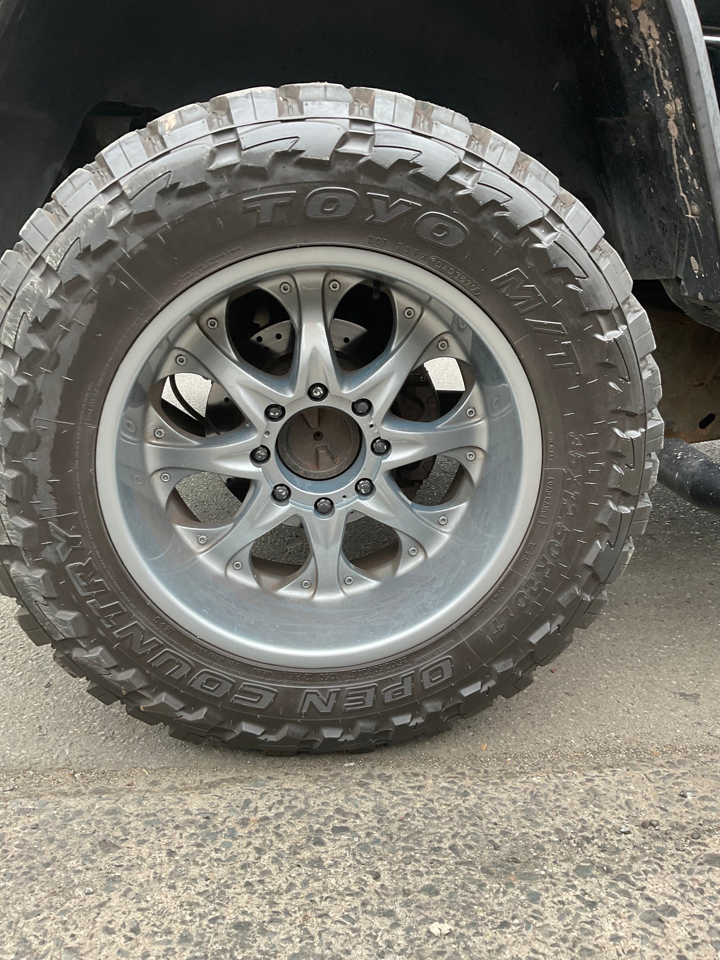 FUEL WHEEL TRITON 20x10 5.5/150 110 -18 CHROME FINISH