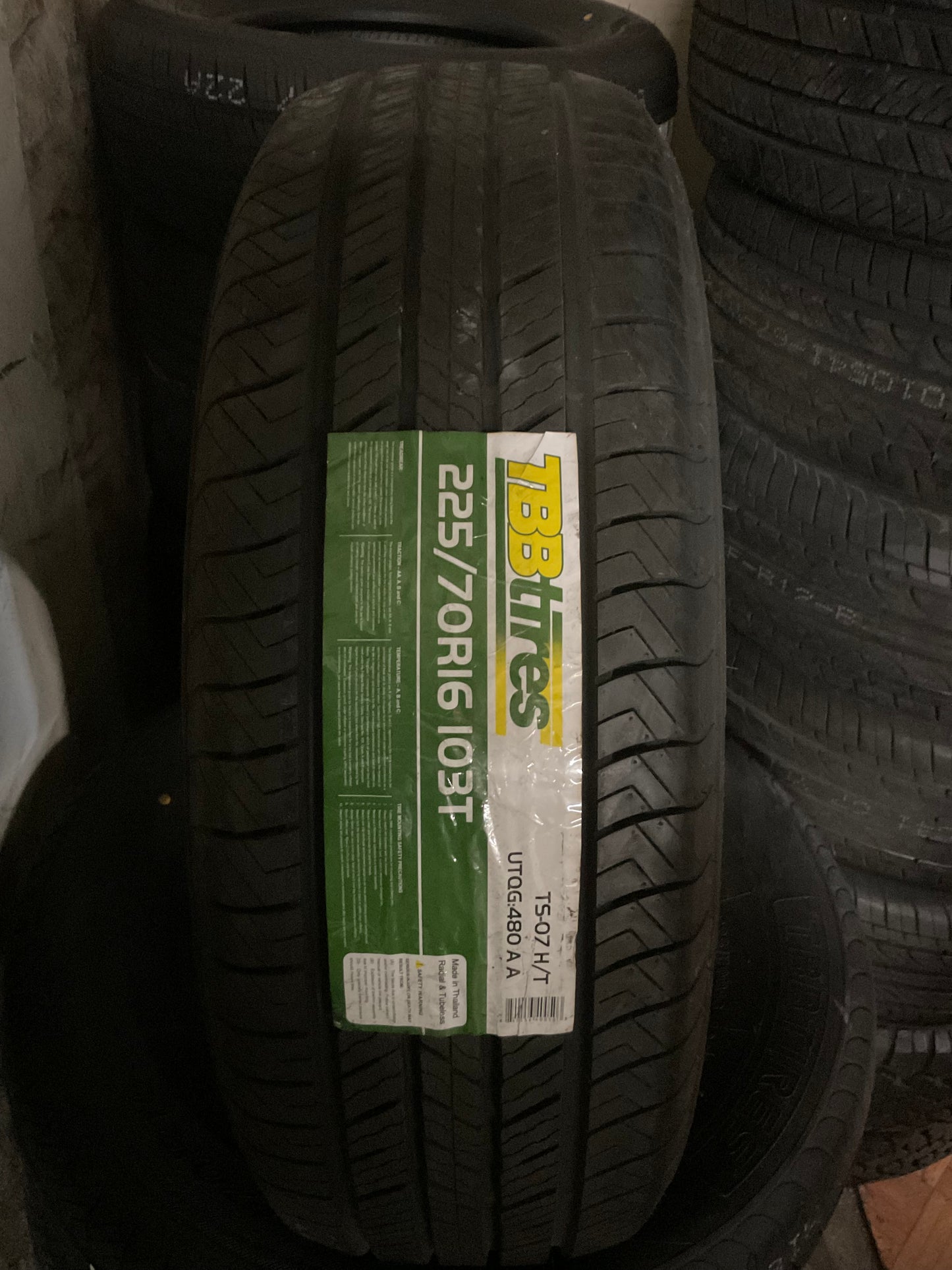 225/70R16 103T TBB TS-07 H/T All Season