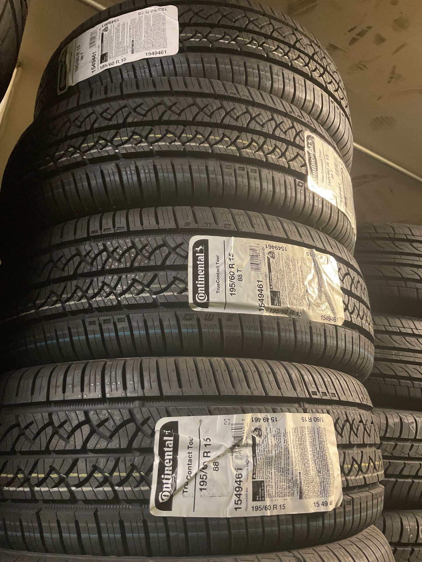 195/60R15 88T Continental TrueContact Tour All Season