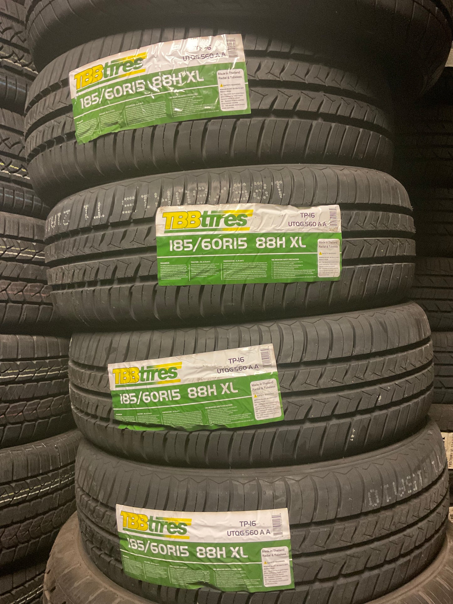 185/60R15 88H XL TBB TP-16