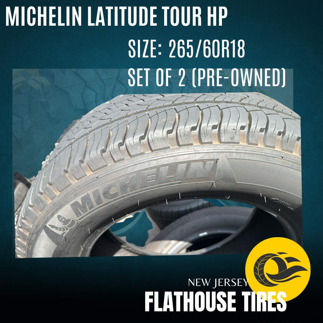 Michelin Latitude Tour HP Tires Size: 265/60R18 - Set of 2 (Pre-Owned)