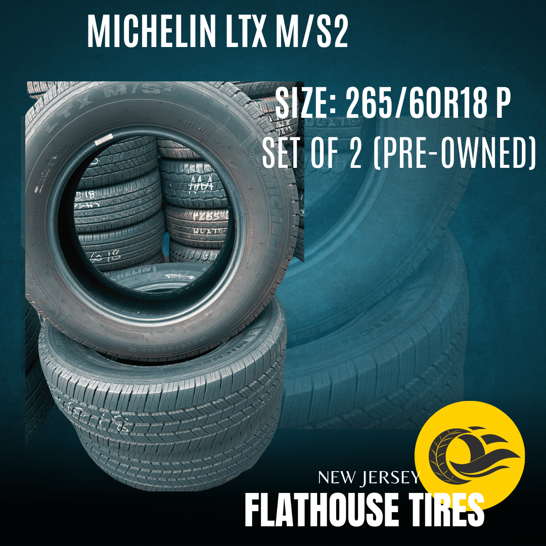 Michelin LTX M/S2 265/60R18 P - Set of 2 Tires (Pre-Owned)