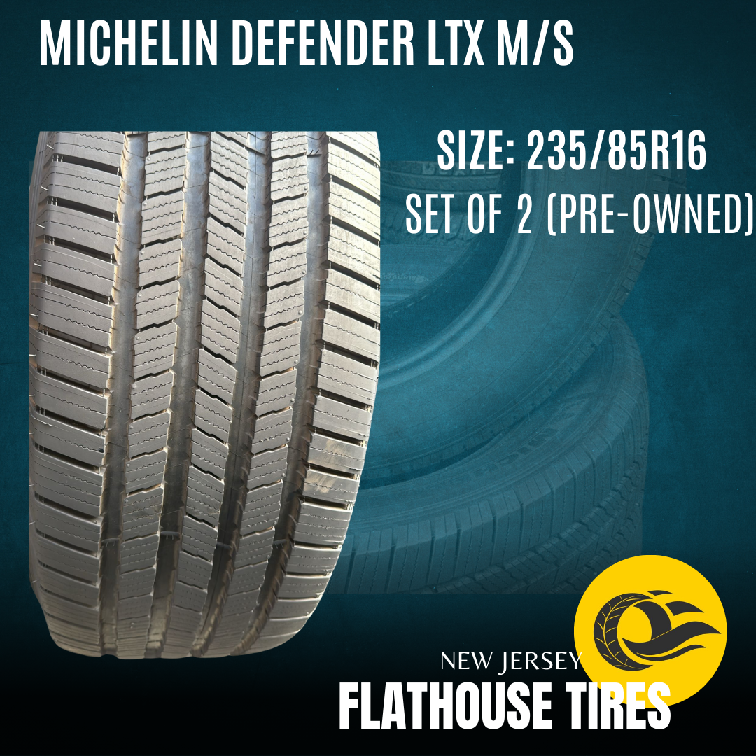 Michelin Defender LTX M/S 235/85R16 - Set of 2 Pre-Owned Tires