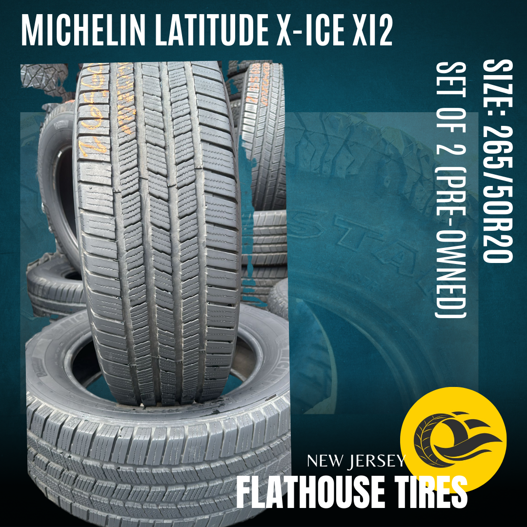 Michelin Latitude X-Ice Xi2 265/50R20 Tires- Set of 2 (Pre-Owned)