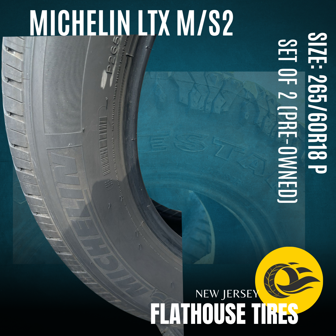 Michelin LTX M/S2 265/60R18 P - Set of 2 Tires (Pre-Owned)