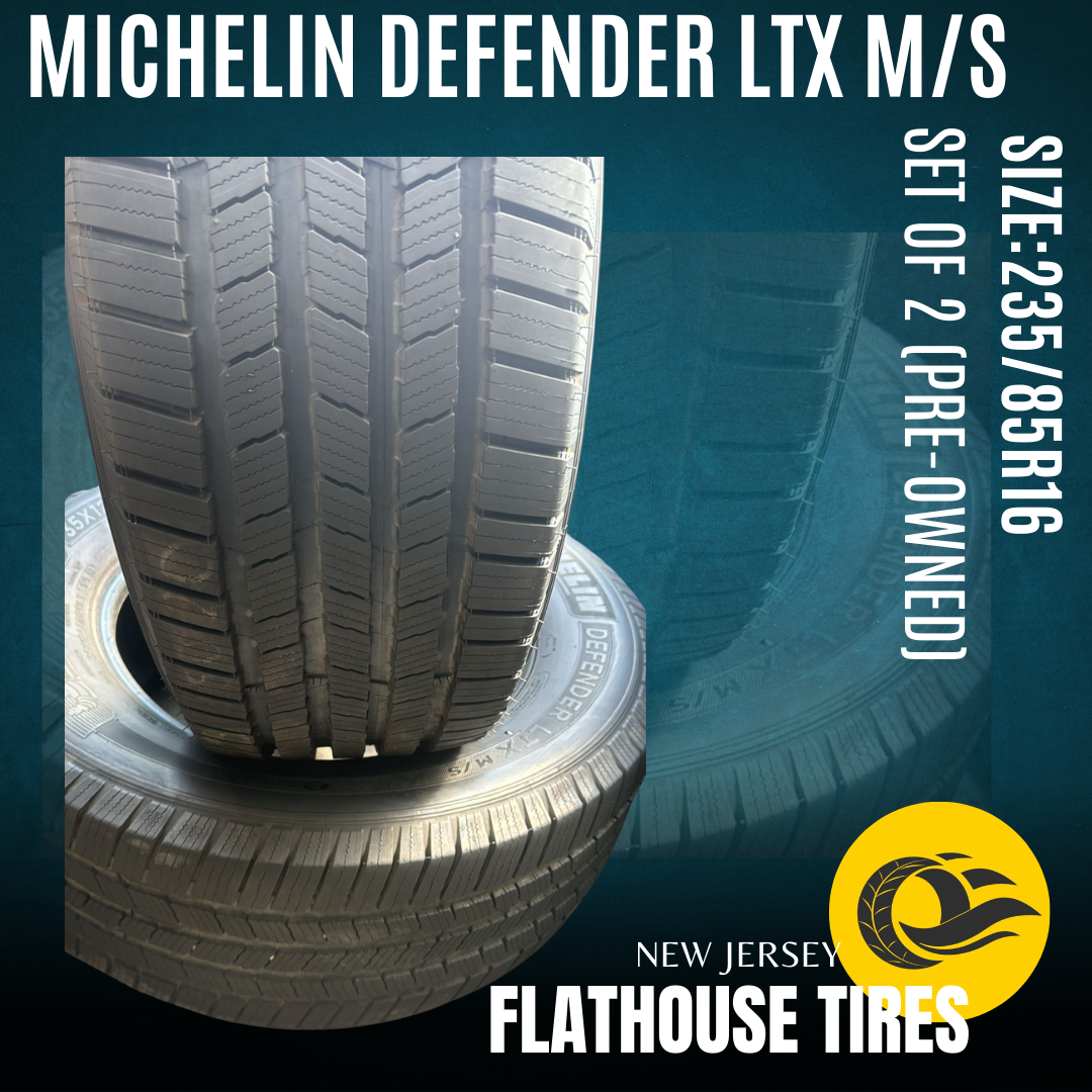 Michelin Defender LTX M/S 235/85R16 - Set of 2 Pre-Owned Tires