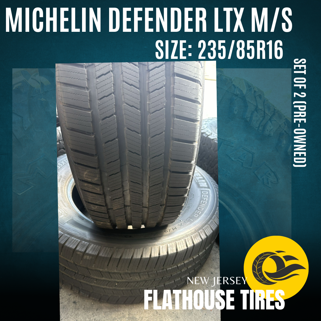 Michelin Defender LTX M/S 235/85R16 - Set of 2 Pre-Owned Tires
