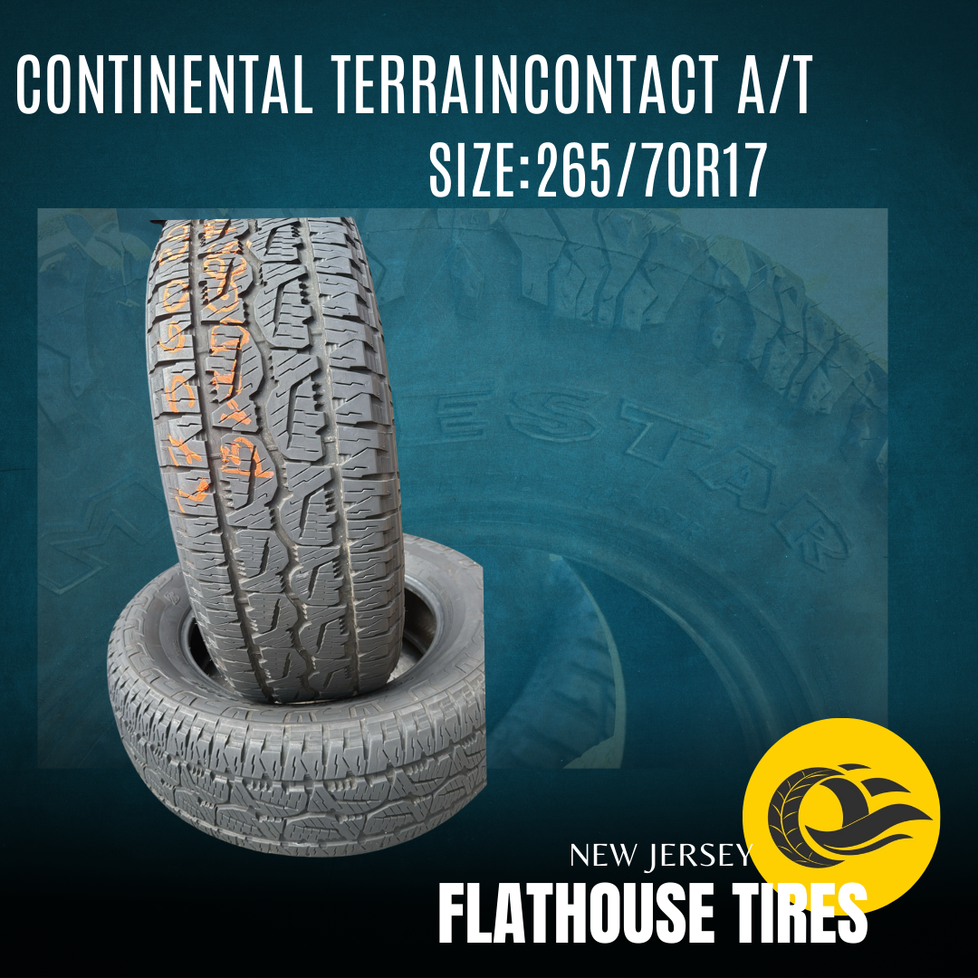 Continental TerrainContact A/T 265/70R17 - Set of 2 (Pre-Owned)