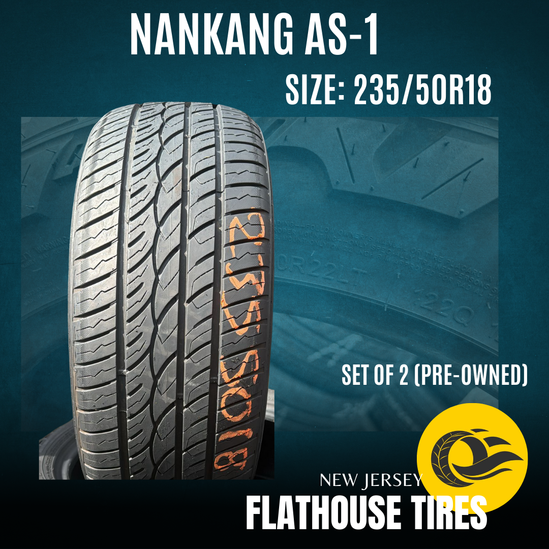 Nankang AS-1 235/50R18 - Set of 2 Pre-Owned Tires