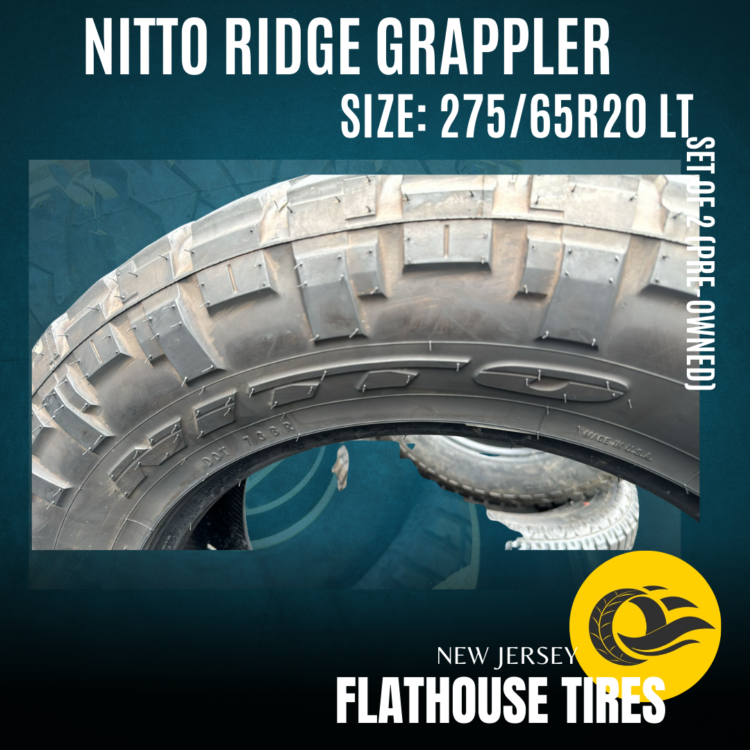 Nitto Ridge Grappler 275/65R20 LT - Set of 2 Pre-Owned Tires