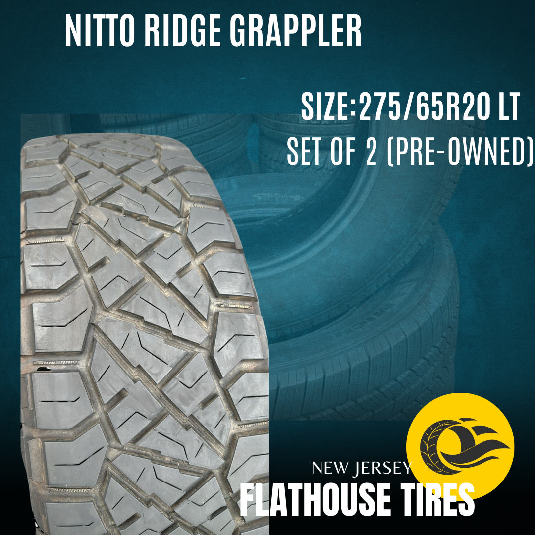 Nitto Ridge Grappler 275/65R20 LT - Set of 2 Pre-Owned Tires