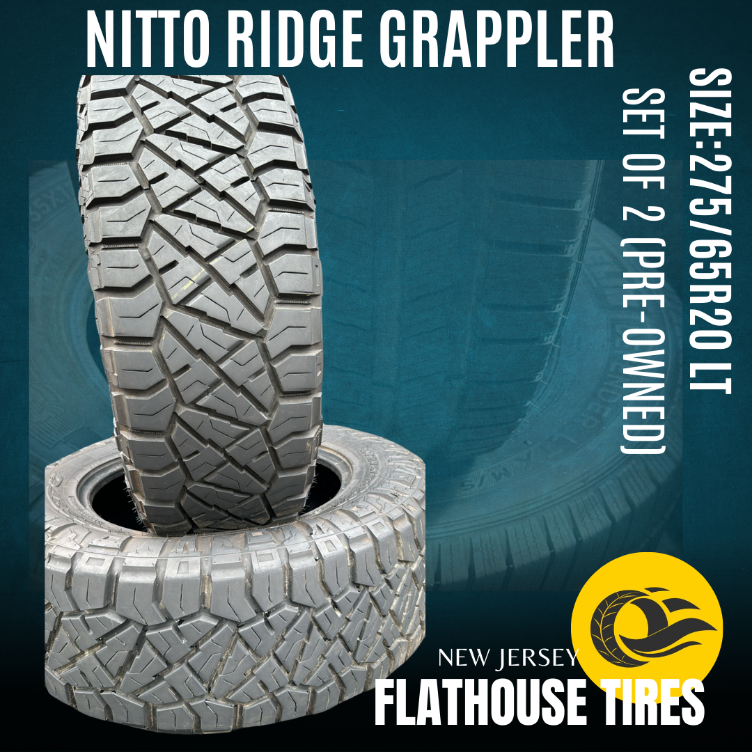 Nitto Ridge Grappler 275/65R20 LT - Set of 2 Pre-Owned Tires