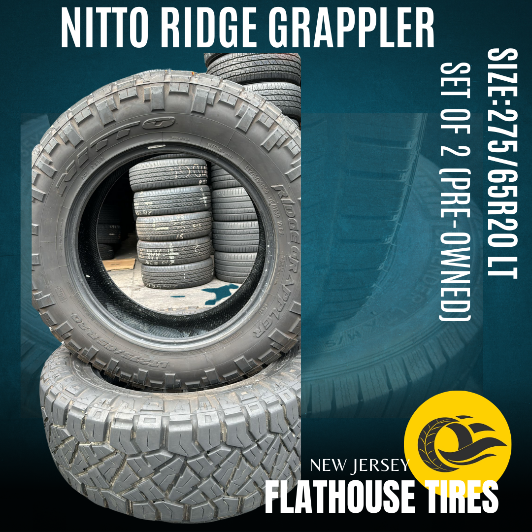 Nitto Ridge Grappler 275/65R20 LT - Set of 2 Pre-Owned Tires