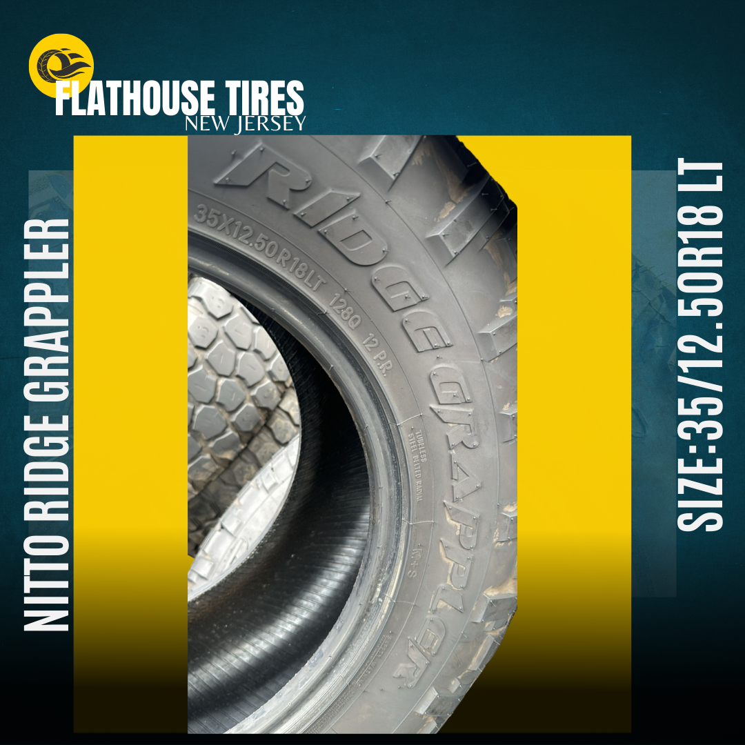 Nitto Ridge Grappler 35/12.50R18 LT - Set of 2 Pre-Owned Tires