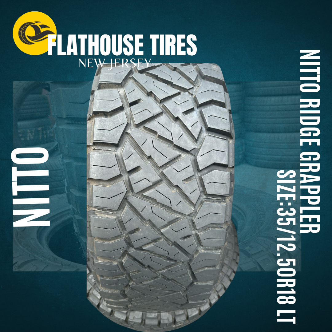 Nitto Ridge Grappler 35/12.50R18 LT - Set of 2 Pre-Owned Tires